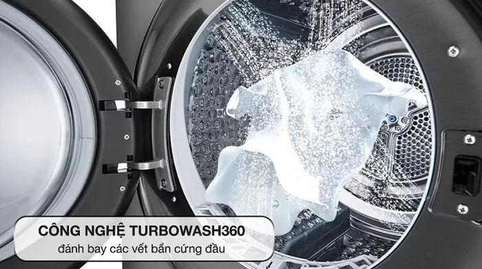 Giặt sạch nhanh với công nghệ TurboWash™ 